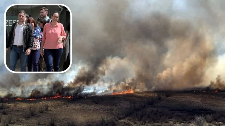 Cabandié pidió que la Justicia reprenda a quienes incendien intencionalmente