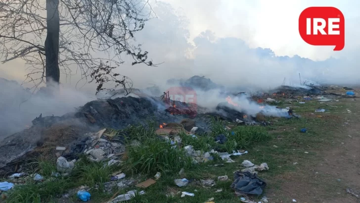 Se incendió el basural de Monje y acudieron dos dotaciones para controlarlo