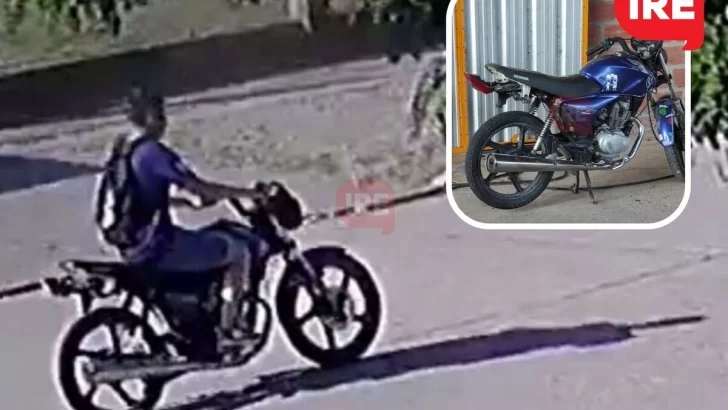 Robó una moto en Carrizales y lo detectaron por las cámaras de vigilancia