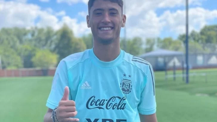 Velíz fue convocado a la preselección de Argentina para el Sudamericano sub 20