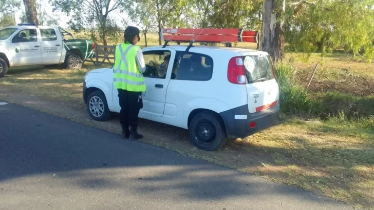 Timbúes controló casi 150 vehículos y cuatro fueron remitidos al corralón