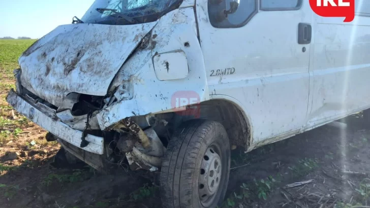 Recuperó la libertad el detenido en la trafic robada y chocada en Serodino