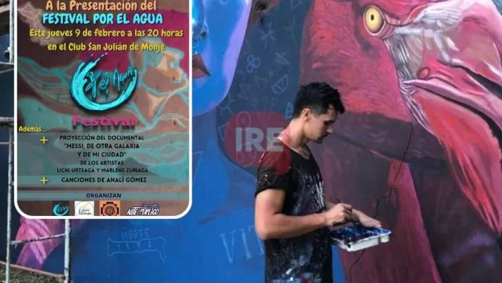 Monje invita a la presentación de una nueva edición del Festival por el Agua