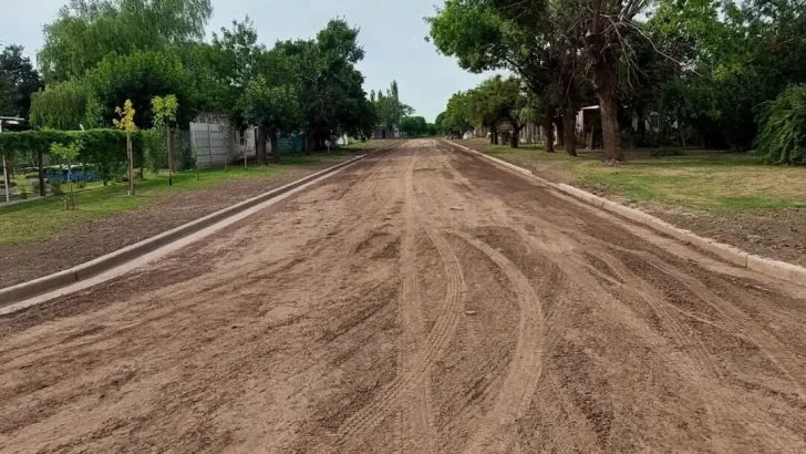 Carrizales concluyó una segunda cuadra de cordón cuneta: Prevén sumar 900 metros