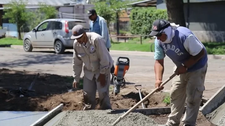 Timbúes: Avanzan a buen ritmo las obras de infraestructura en Villa Adriana