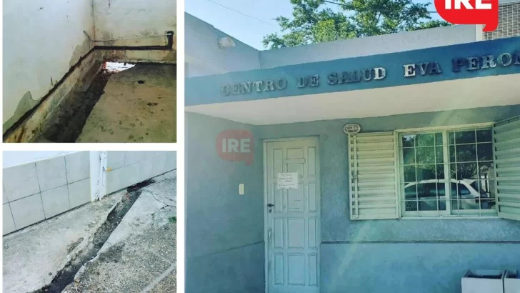 Maciel comenzó las tareas de refacción en el dispensario