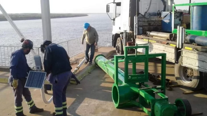 El servicio de agua potable está reducido en La Boca por la rotura de un caño