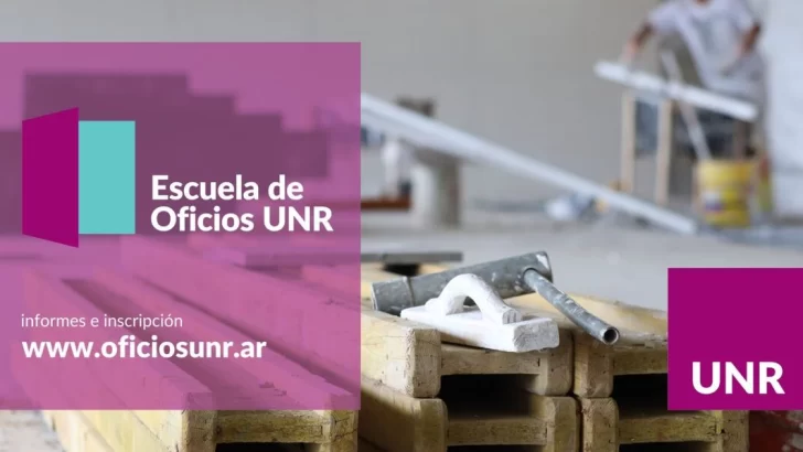 Barrancas abrió la inscripción a trece cursos de la Escuela de Oficios de la UNR