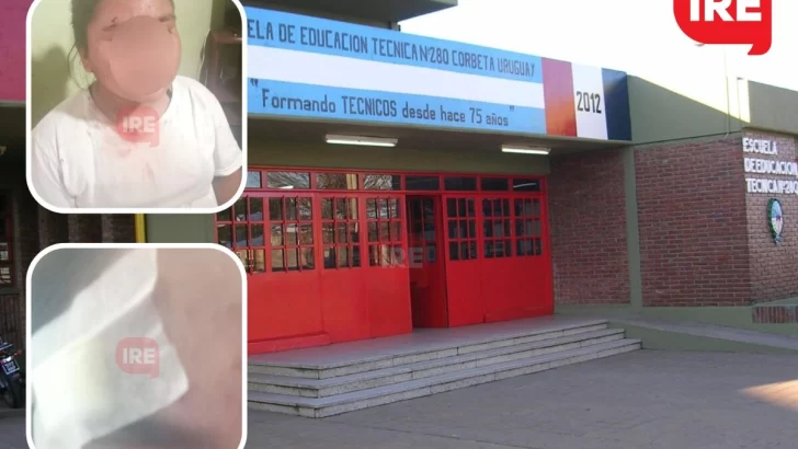 Una alumna golpeó a otra a la salida de la escuela en Barrancas: “Estoy llena de impotencia”