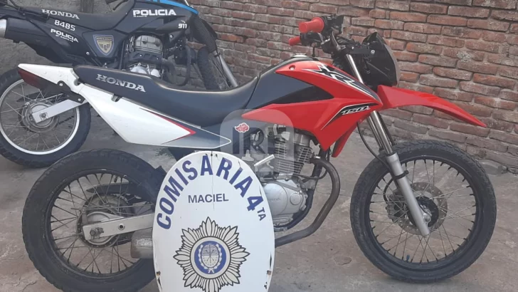 Compró una moto en Facebook, la pararon en un control y detectaron que era robada