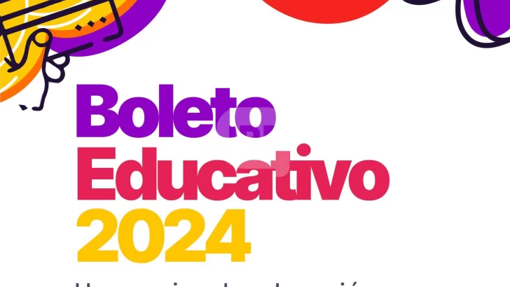 Pullaro presentó el Boleto Educativo 2024 y anunció mejoras en el sistema