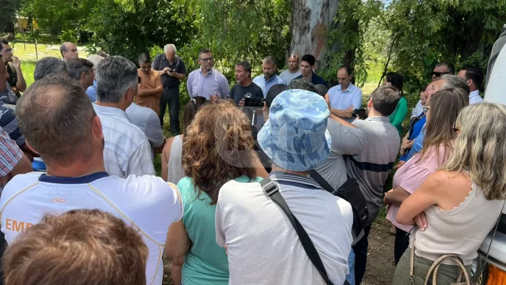 Autoridades provinciales y regionales visitaron La Ribera para evaluar el operativo Cosecha Segura