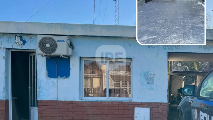La comuna de Oliveros arregló el techo de la comisaría y la pintará completa