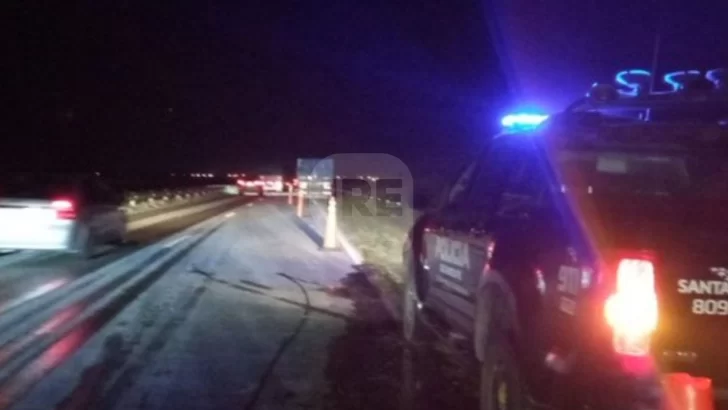 Un camión chocó de frente a una moto en la 91 entre Serodino y Totoras: Falleció un hombre de Clason