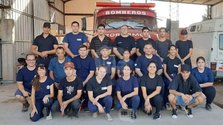 Gran peña de los Bomberos Voluntarios de Pueblo Andino para ayudar al cuartel