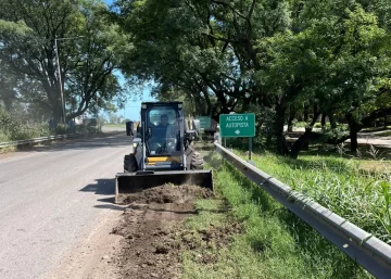 Vialidad Nacional retomó las tareas en Villa La Ribera y extenderá una semana más las obras