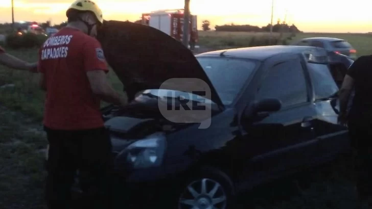 Accidente en la autopista Rosario-Santa Fe: dos mujeres resultaron heridas