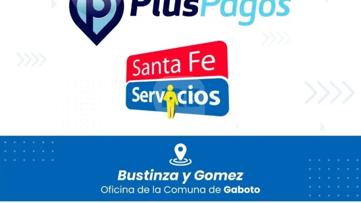 La oficina de Santa Fe Servicios tiene nuevos horarios de funcionamiento en Gaboto