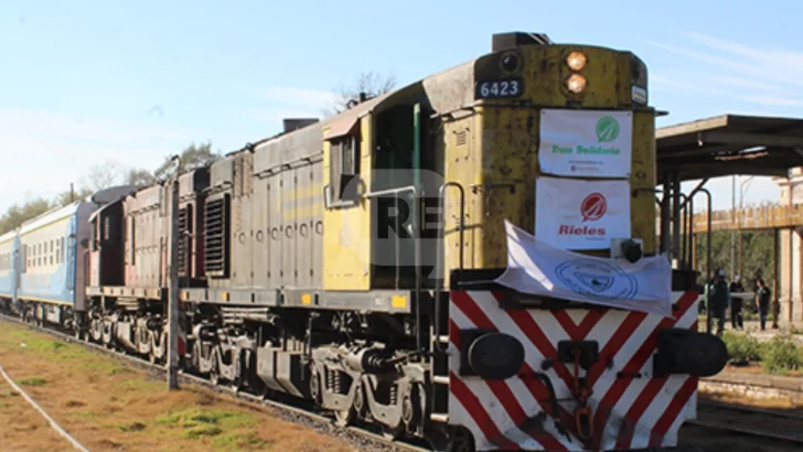 Sumate a la cruzada: El Tren Solidario hará su viaje 50 hacia Villa Mercedes en San Luis