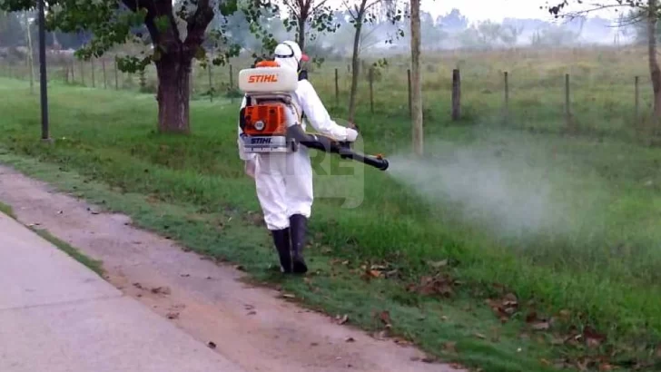 Nueva jornada de fumigación contra el dengue en Gaboto