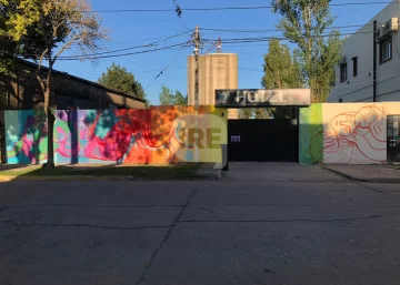 El color avanza en las calles de Timbúes: Comenzó el I encuentro nacional de Muralismo y Arte Público