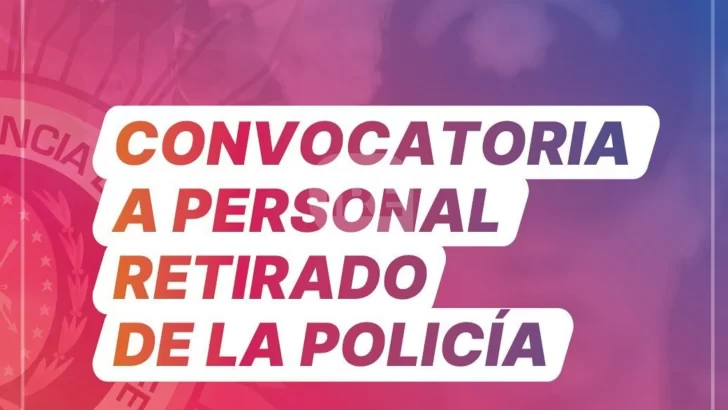 La provincia convoca a personal retirado de la Policía para realizar funciones operativas en Rosario