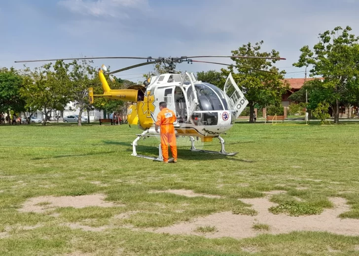 Código rojo en Monje: Un hombre sufrió un shock alérgico, lo compensaron y fue derivado a Barrancas