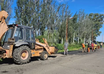 Plan de bacheo: Timbúes adquirió 250 toneladas de asfalto para reparar sus calles