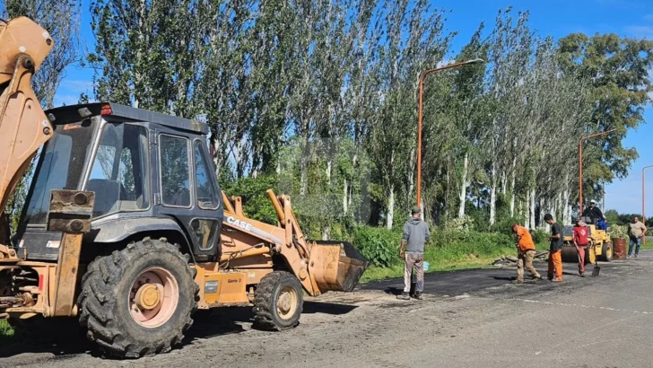 Plan de bacheo: Timbúes adquirió 250 toneladas de asfalto para reparar sus calles