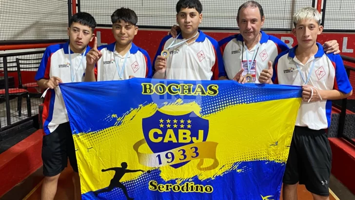 Son de Serodino, representaron a Santa Fe en bochas y lograron su pase al Panamericano