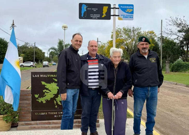 Carrizales sigue sumando detalles a su plazoleta en honor a Jesus “Cuchicho” Pereyra