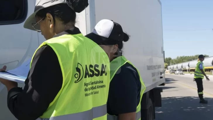 ASSAL Timbúes realizó inspecciones de seguridad alimentaria en ruta 11