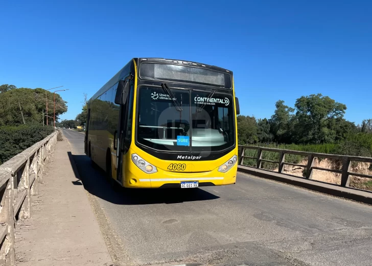 Rosario Bus activó el circuito “encerrado” cuando La Ribera se llena de camiones