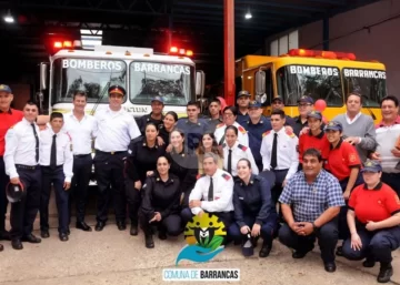 Los bomberos voluntarios de Barrancas celebrarán su día con un almuerzo show