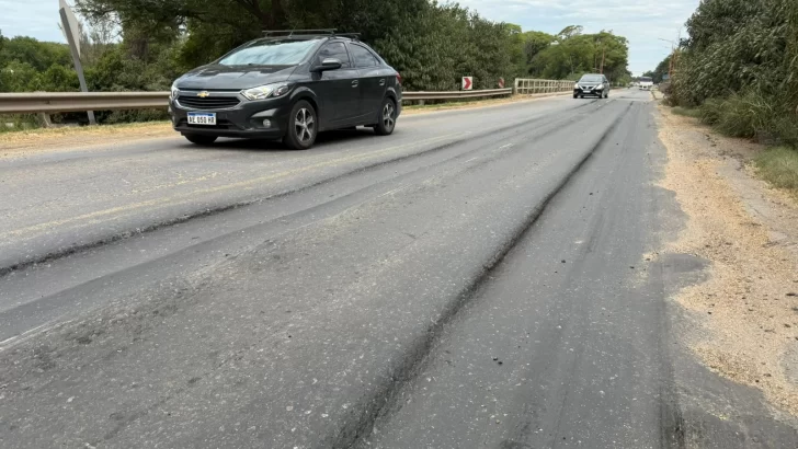 Prever demoras: Mañana Vialidad Nacional reparará el puente de la ruta 11 en Villa La Ribera