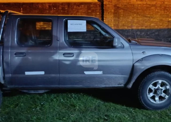 Recuperaron en un control en Diaz una camioneta robada en Rosario