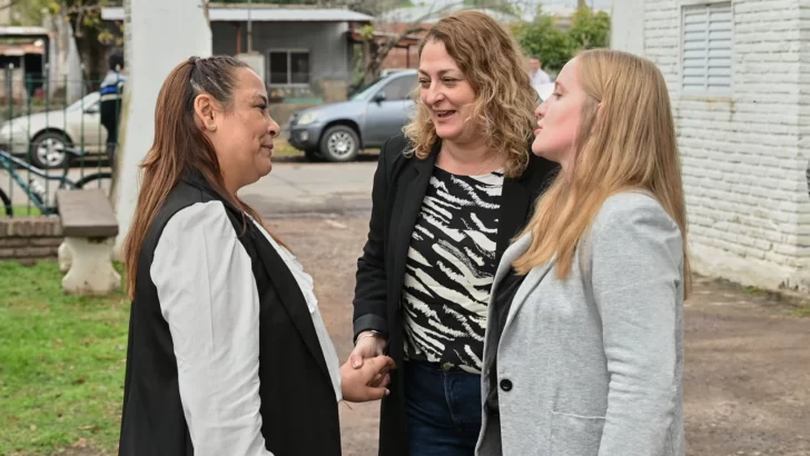 Obras, memoria y futuro: Alemany asumió en el SAMCo de Barrancas y homenajearon a un referente local