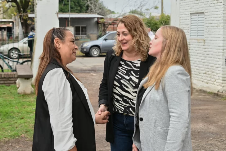 Obras, memoria y futuro: Alemany asumió en el SAMCo de Barrancas y homenajearon a un referente local