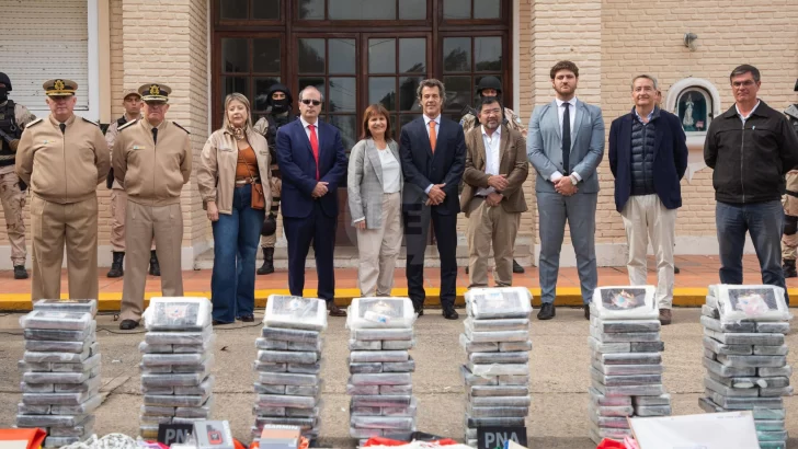 Operativo cereales blancos: Bullrich confirmó que incautaron 469 kilos de cocaína de máxima pureza