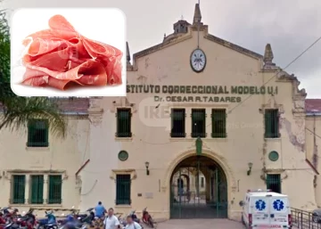 Intentó entrar cocaína y marihuana a la cárcel de Coronda en una bandeja de fiambre pero quedó detenido