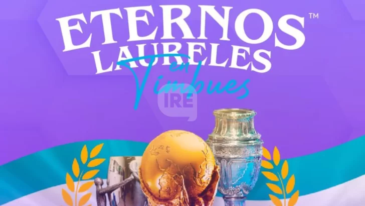 Timbúes recibe las tres copas de la Selección Argentina: América, Finalíssima y Mundial