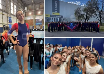 Isabella Zamarini compitió en la Copa Apertura de Show y quedó en el tercer puesto