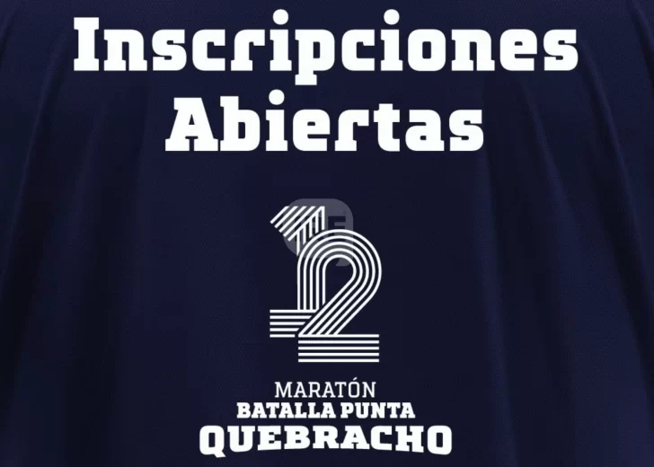 Abrieron las inscripciones para la nueva edición de la Maratón Batalla Punta Quebracho