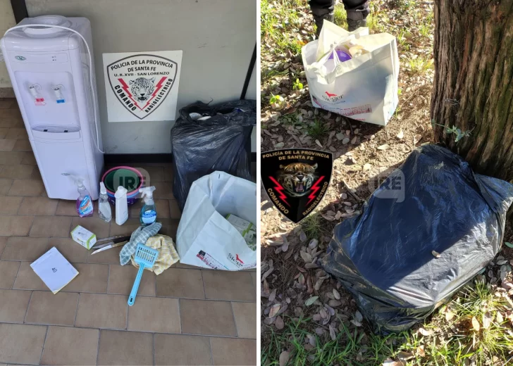Puerto San Martín: Un hombre fue demorado en el Linda Vista con objetos de dudosa procedencia