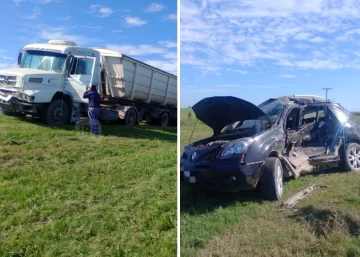 Tragedia en la Ruta 34 a la altura de Centeno: Murieron dos personas en un choque entre auto y camión