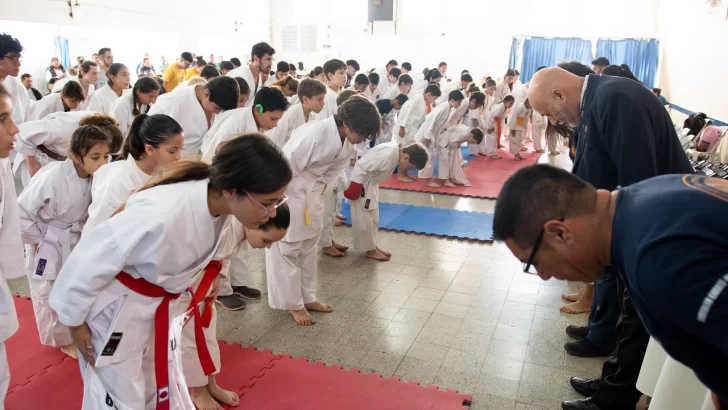Timbúes fue epicentro del karate regional con la participación de 160 competidores