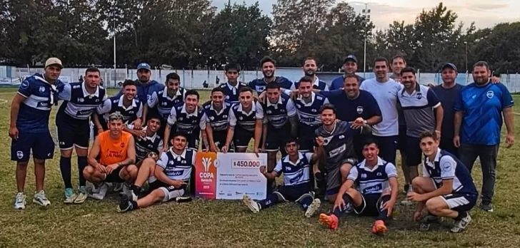 Alba de Maciel metió un global de 11 a 3 y clasificó de ronda en la Copa Santa Fe de fútbol