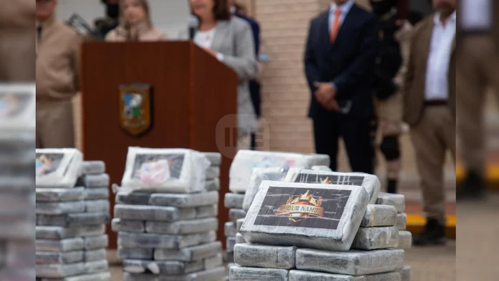 Bullrich vuelva a la región e incinerarán los 460 kilos de cocaína incautados en San Lorenzo