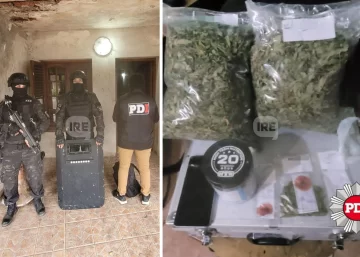 Desarticulan punto de venta de droga en San Lorenzo: Cuatro detenidos y casi un kilo de marihuana
