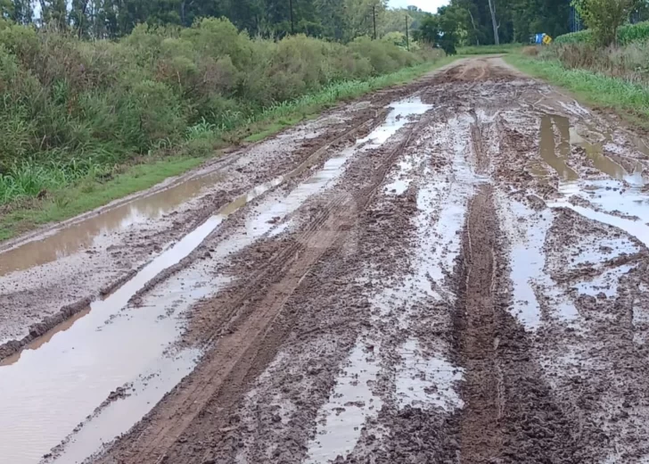 Ante el estado crítico de Ruta 10 entre Casalegno y Díaz comenzaron a juntar firmas para pedir obras
